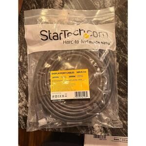 Brand New 30 Foot DisplayPort Cable with Latches - M/M